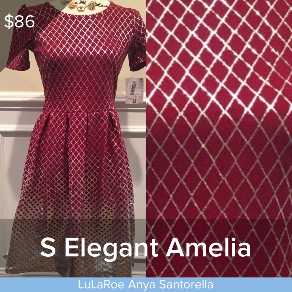 Lularoe Elegant Amelia Dress